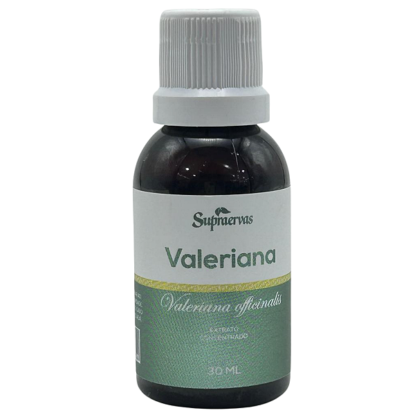 Extrato Fluído Concentrado de Valeriana 30 ml - Supraervas