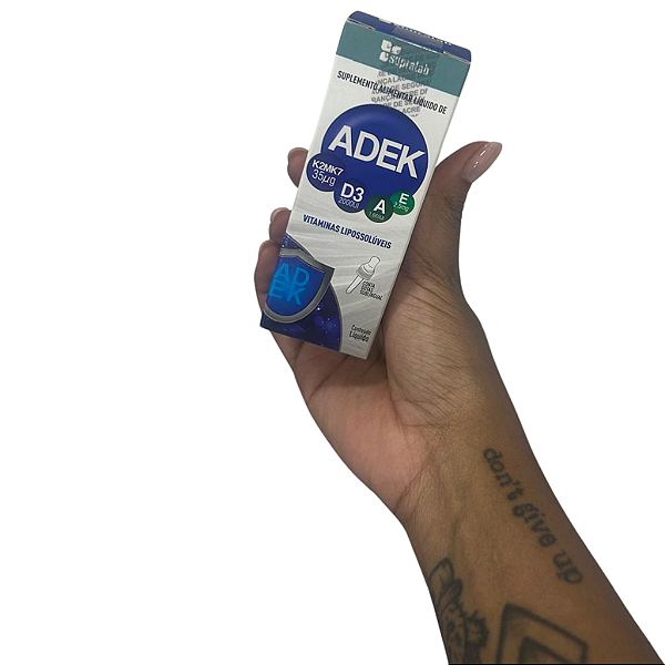Adek Gotas Vitaminas Lipossolúveis 20ml - SupraLab - Supraervas