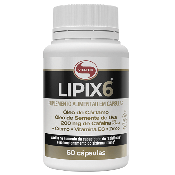 Lipix 6 - 60 cap - Vitafor