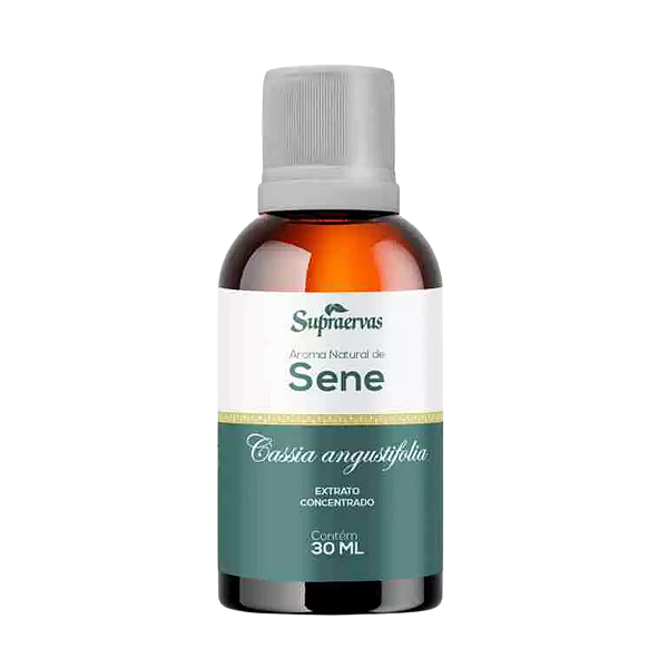Extrato Fluído Concentrado de Sene 30 ml - Supraervas