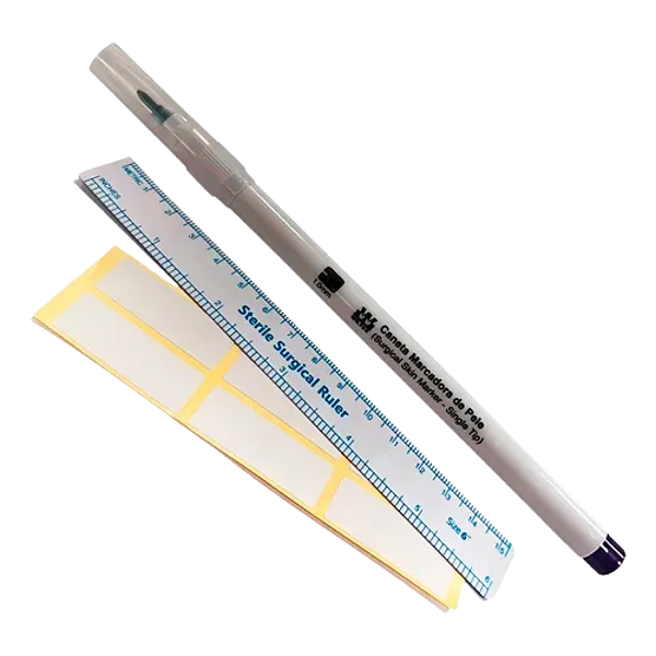 Caneta Marcadora Ponta Simples 1.0 mm Esteéril - Wiltex