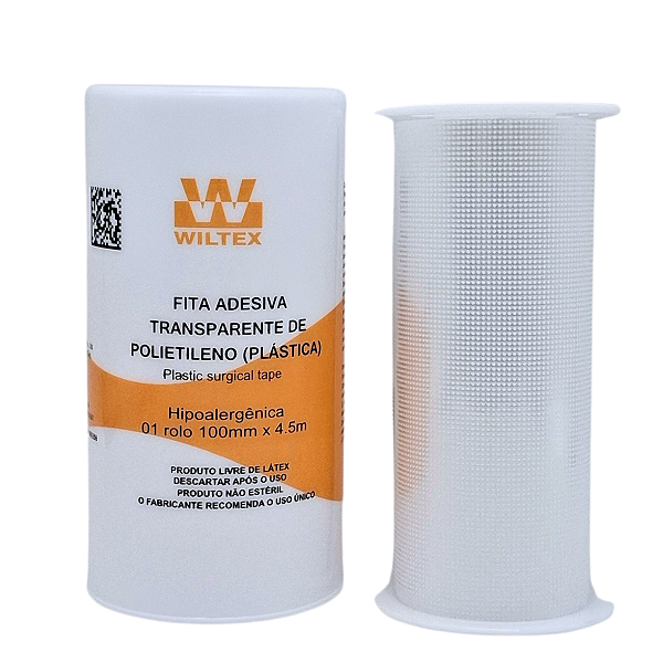 Fita Adesiva Cirúrgica Microporosa 10cm x 4,5m – Wiltex