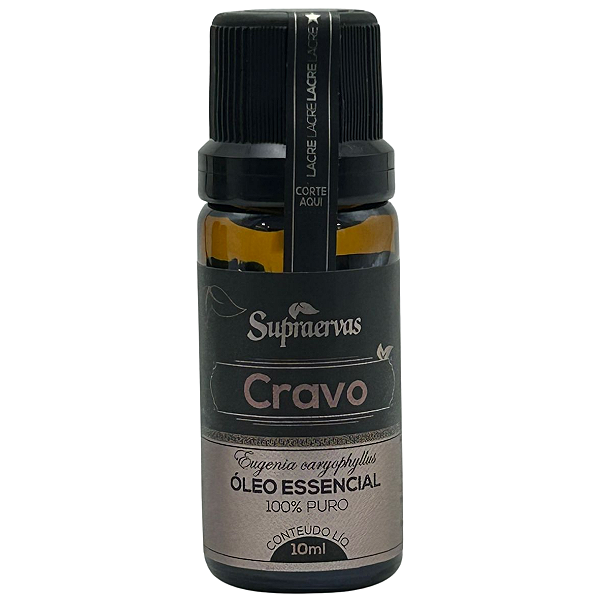 Óleo Essencial de Cravo 10ml – Supraervas
