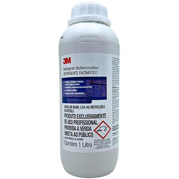 Detergente Multienzimático (5 enzimas) 1 litro -  3M