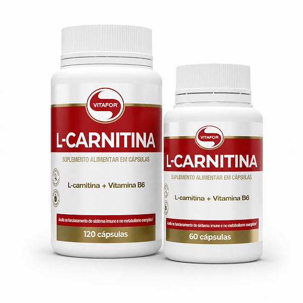 L-Carnitina Vitafor Cápsulas Várias Quantidades