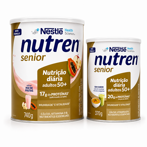 Nutren Senior Nestlé Diversos Sabores e Tamanhos