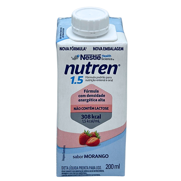 Nutren 1.5 Morango 200ml - Nestlé