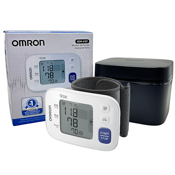 Aparelho de Pressão Digital de Pulso - Omron