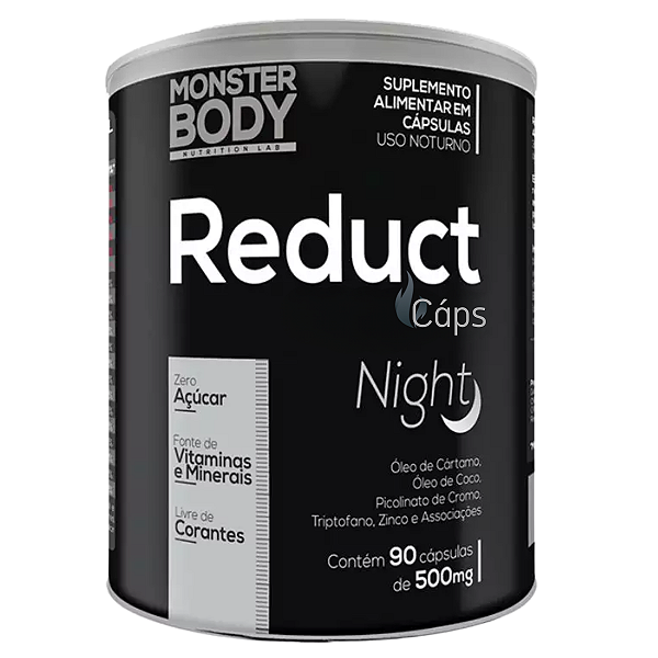 Reduct Thermo Caps Night 90 caps - Monster Body - Supraervas