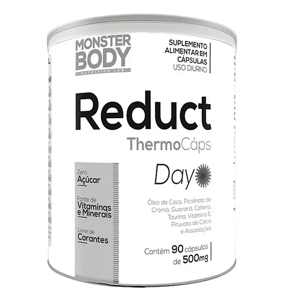 Reduct Thermo Caps Day 90 caps - Monster Body - Supraervas