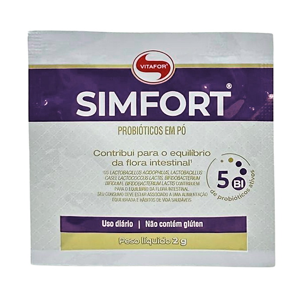 Simfort Probióticos em Pó Sachê 2g - Unidade - Vitafor