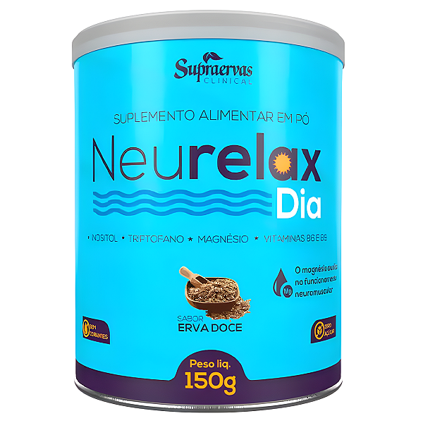 Neurelax Dia Sabor Erva Doce 150g - Supraervas