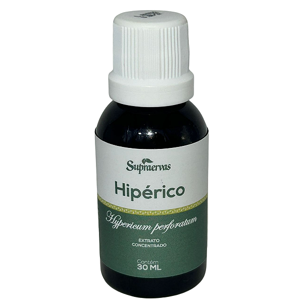 Extrato Fluído Concentrado de Hipérico 30 ml - Supraervas