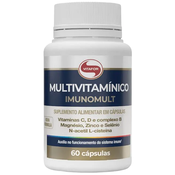 Multivitamínico Imunomult - 60caps - Vitafor