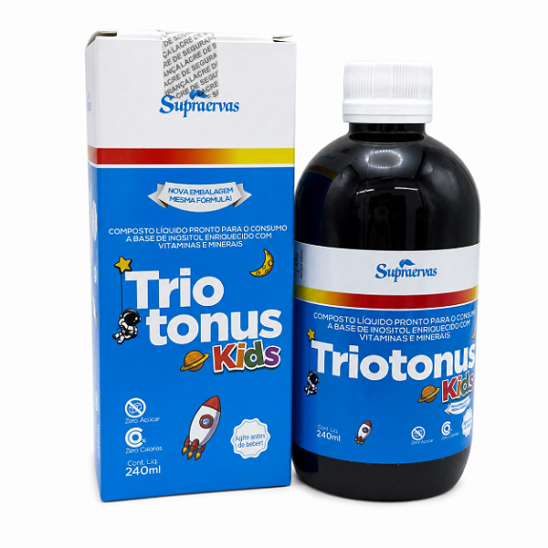 Suplemento alimentar Triotonus Kids 240ml – Supraervas