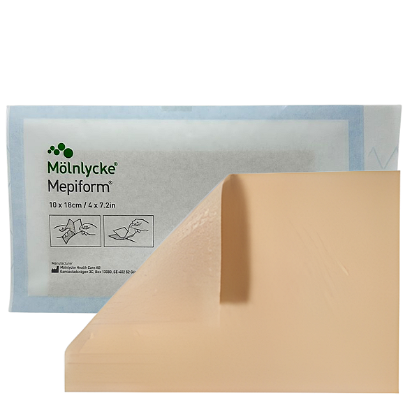 Mepiform Curativo de Silicone Autoaderente 10cm x 18cm - Molnlycke