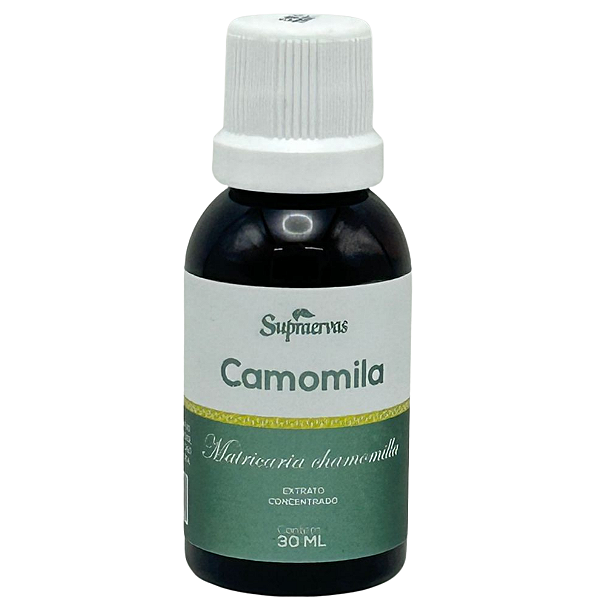 Extrato Fluído COncentrado de Camomila 30ml - Supraervas