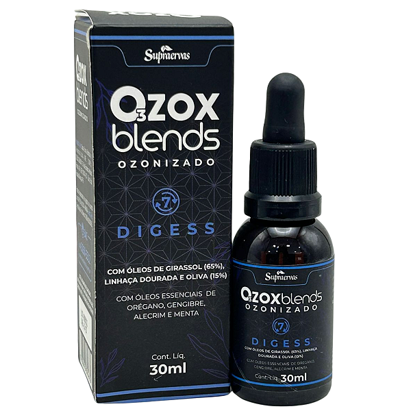 Ozox Blends Ozonizado Digess 30ml - Supraervas