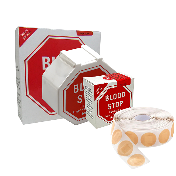 Curativo Blood Stop Bege Redondo - AMP