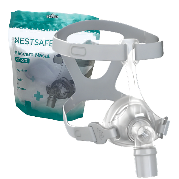 Máscara Nasal para CPAP CF-20 – Unidade - Nestsafe
