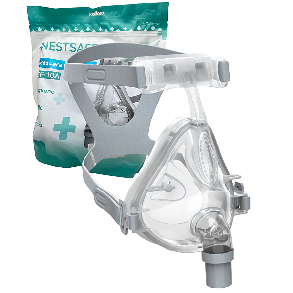 Máscara Oro-Nasal para CPAP CF-10A – Unidade - Nestsafe