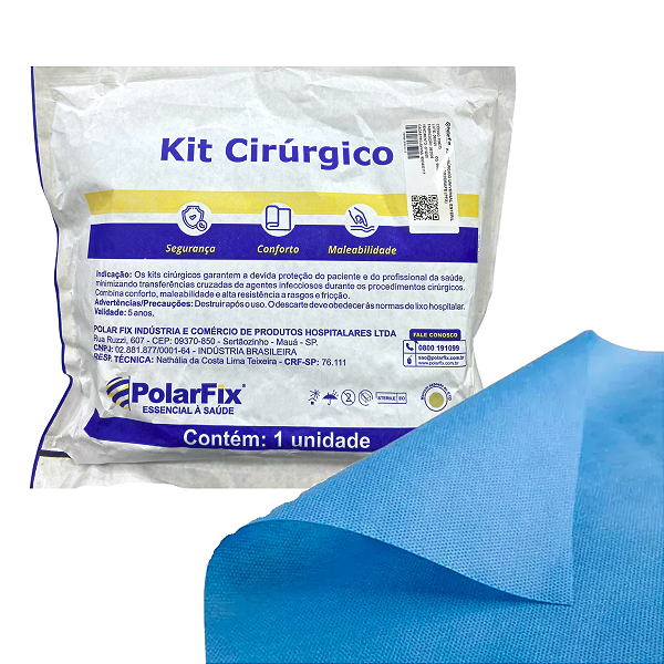 Kit Campo Cirúrgico Universal Estéril – Unidade - Polarfix