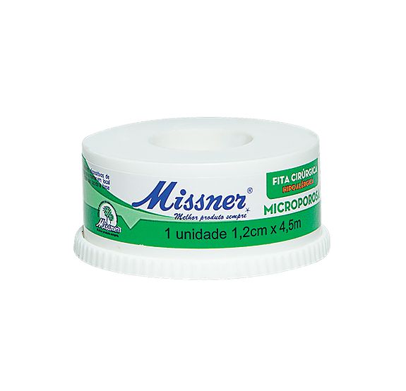 Fita Micropore 1,2cm x 4,5m - Missner