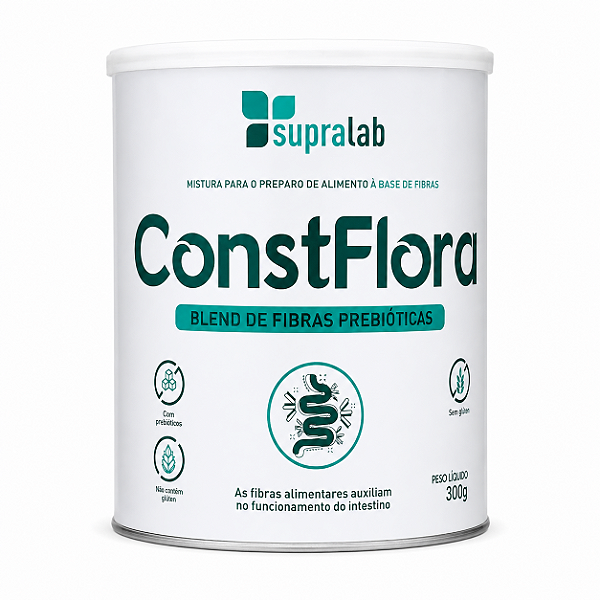 Constflora Fibras Prebi�ticas com Psyllium e Inulina 300g SupraLab