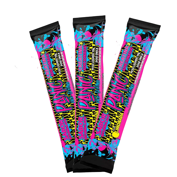 Pré-Treino Panic com Creatina Sabor Limonada 10g – Unidade - Adaptogen
