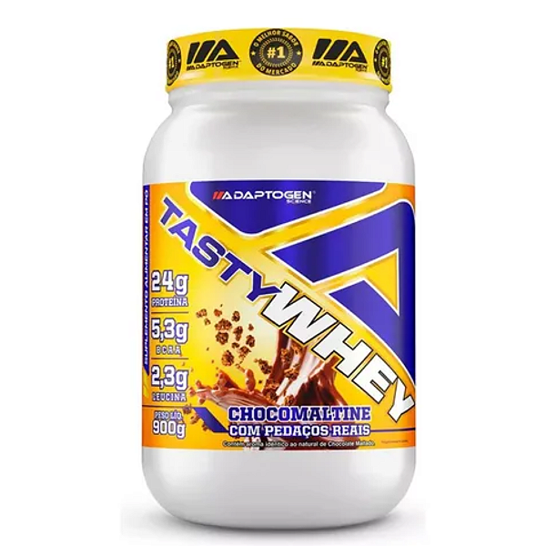 Tasty Whey Sabor Chocomaltine 900 g – Adaptogen