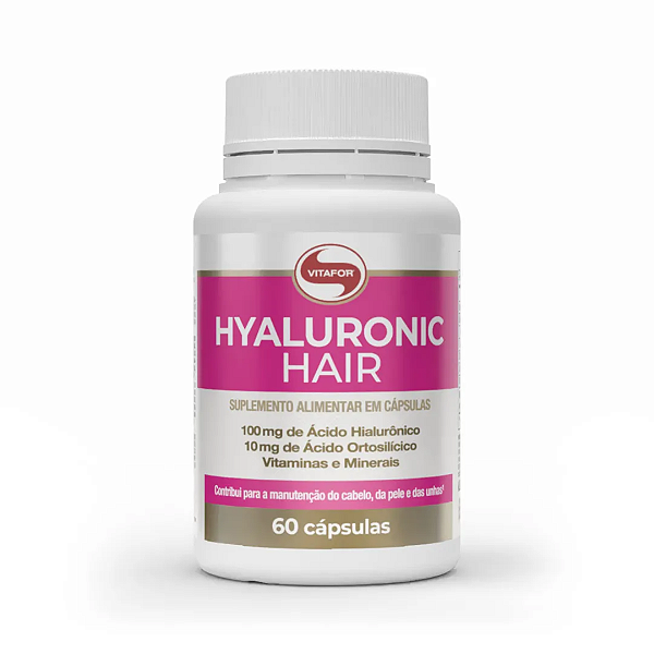 Hyaluronic Hair 60 Cápsulas – Vitafor
