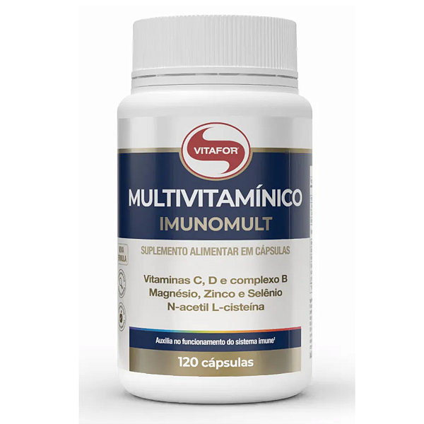 Multivitamínico Imunomult - 120 caps - Vitafor