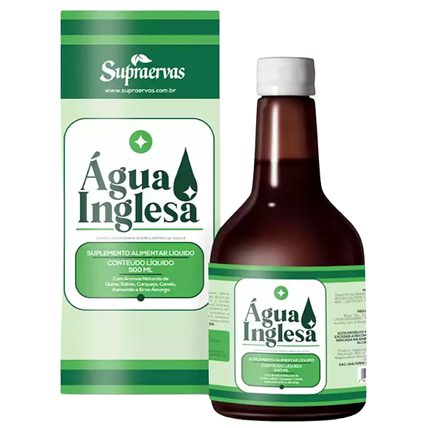 Água Inglesa – 500ml – Supraervas