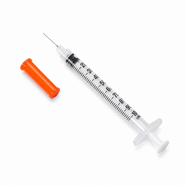 Seringa de Insulina Venper 1ml 100UI Agulha Fixa 8mm x 0,30mm