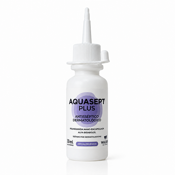 Aquasept Plus PHMB 0,2% Antisséptico para Feridas 100ml Várias Quantidades
