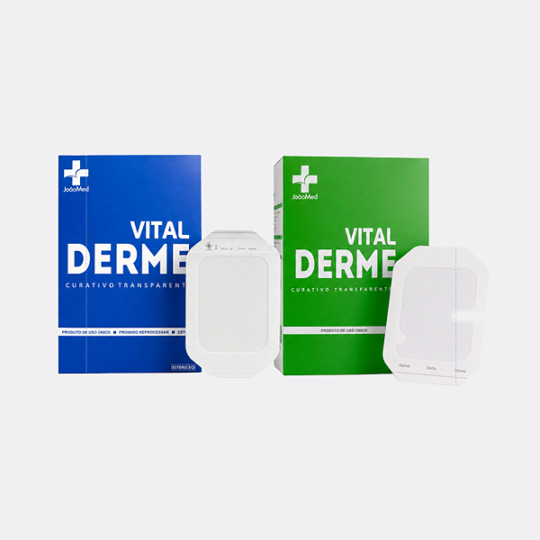 Curativo Transparente para Cateter Vital Derme com ou sem Fenestra