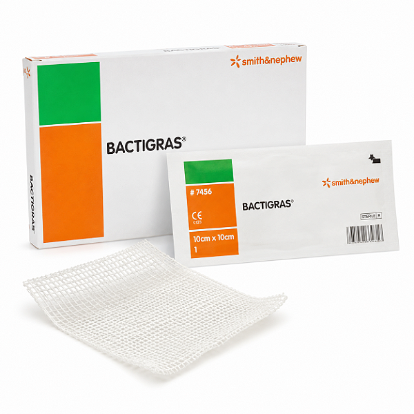 Curativo BACTIGRAS com Clorexidina Smith & Nephew