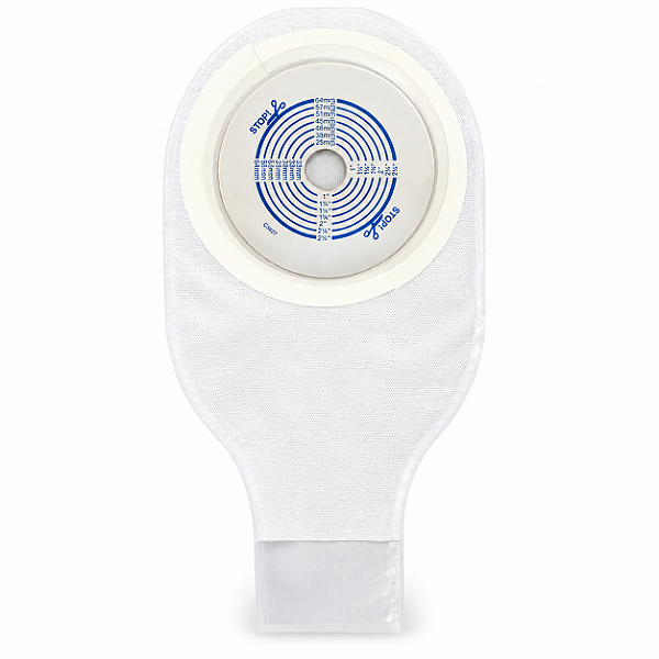 Bolsa de Colostomia Active Life Transparente 19–64 mm Convatec – 1 Unidade Sem Clipe