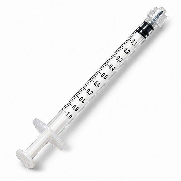 Seringa 1 ml Luer Lock Sem Agulha Resíduo Zero Supera — SR