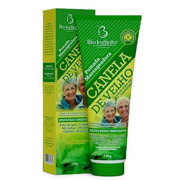 Pomada Massageadora Canela de Velho (150g) - Bio Instinto