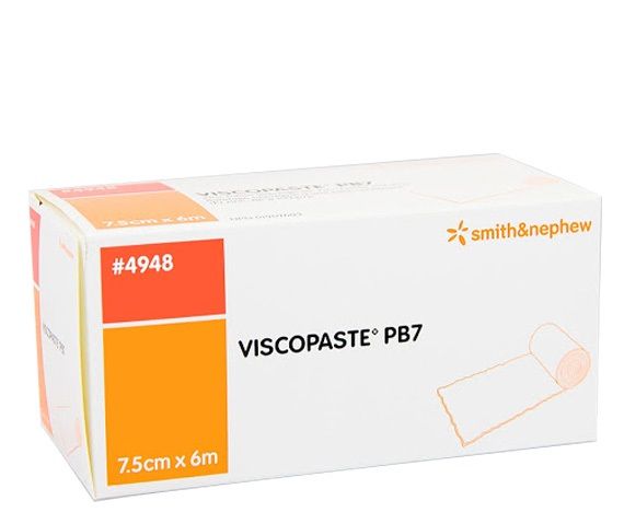 Bota de Unna Viscopaste 7,5cm x 6m - Smith & Nephew