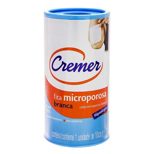 Fita Micropore 10cm x 10m - Cremer