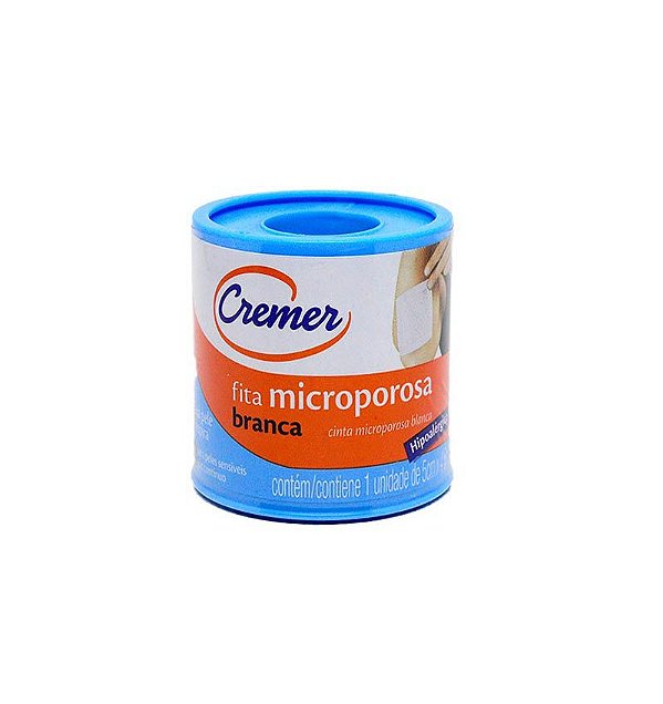Fita Micropore 5cm x 10m - Cremer
