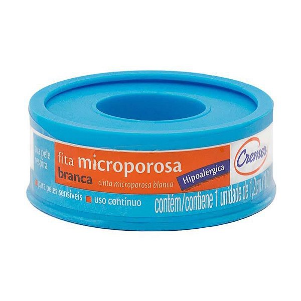 Fita Micropore 1,2cm x 10m - Cremer