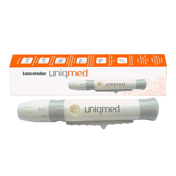 Caneta Lancetadora Uniqmed Plus