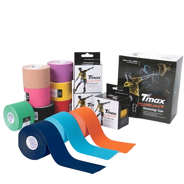 Fita Kinesio Bandagem Adesiva 5cm x 5m - Tmax