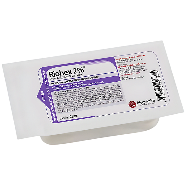 Escova para Assepsia Riohex com Clorexidina 2% - Rioquímica