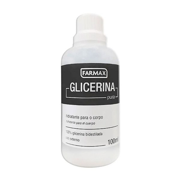 Glicerina Pura Bidestilada (100ml) - Farmax