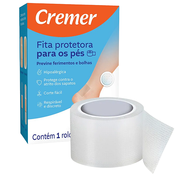 Fita Protetora para os Pés 25mm x 3m - Cremer