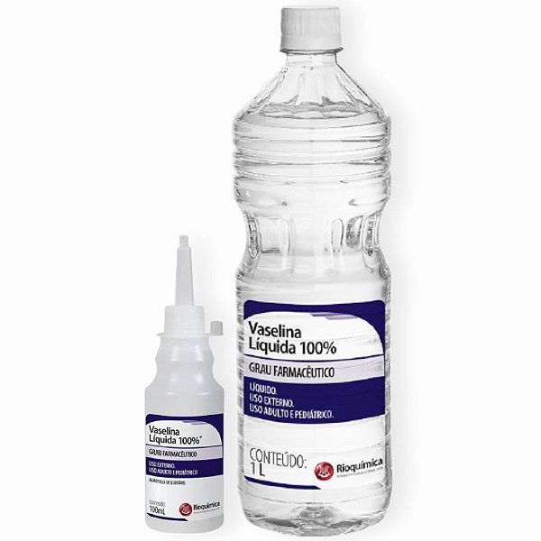 Vaselina Líquida 100% - Rioquímica